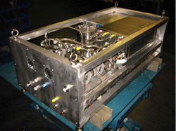 A phase-one proton exchange membrane fuel cell design for space exploration developed by Teledyne. Credit: NASA