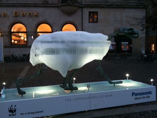 The Copenhagen ice bear.