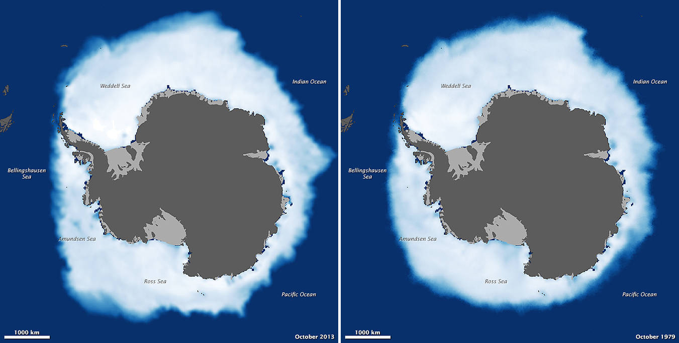 Decades of satellite monitoring reveal Antarc