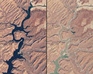 Drought, Lake Powell, Arizona and Utah