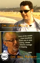 NASA 360 Degrees: Interviews with John Willis and Bill Patzert on Sea Level Rising.