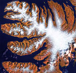 West Fjords, Iceland June 2000 Landsat