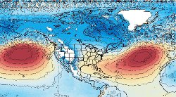 An area of high pressure in the North Atlantic likely helped fuel the heat wave. (Credit: NASA/Goddard Earth Science Data and Information Center)