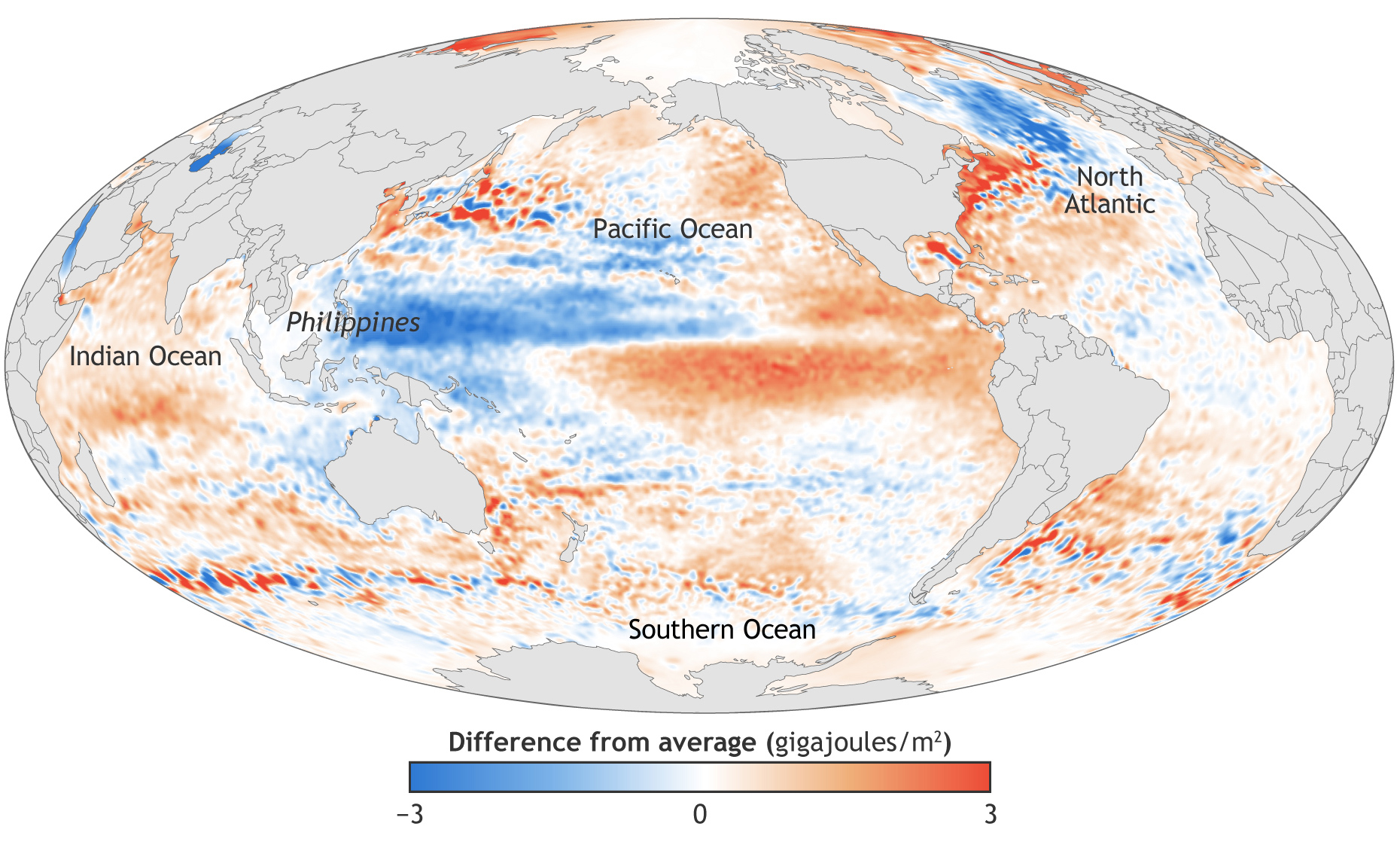 NOAA's annual assessment of the heat in the upper ocean
