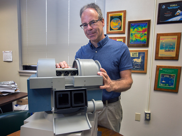 Norman Loeb, principal investigator of NASA’s Radiaton Budget Science Project
