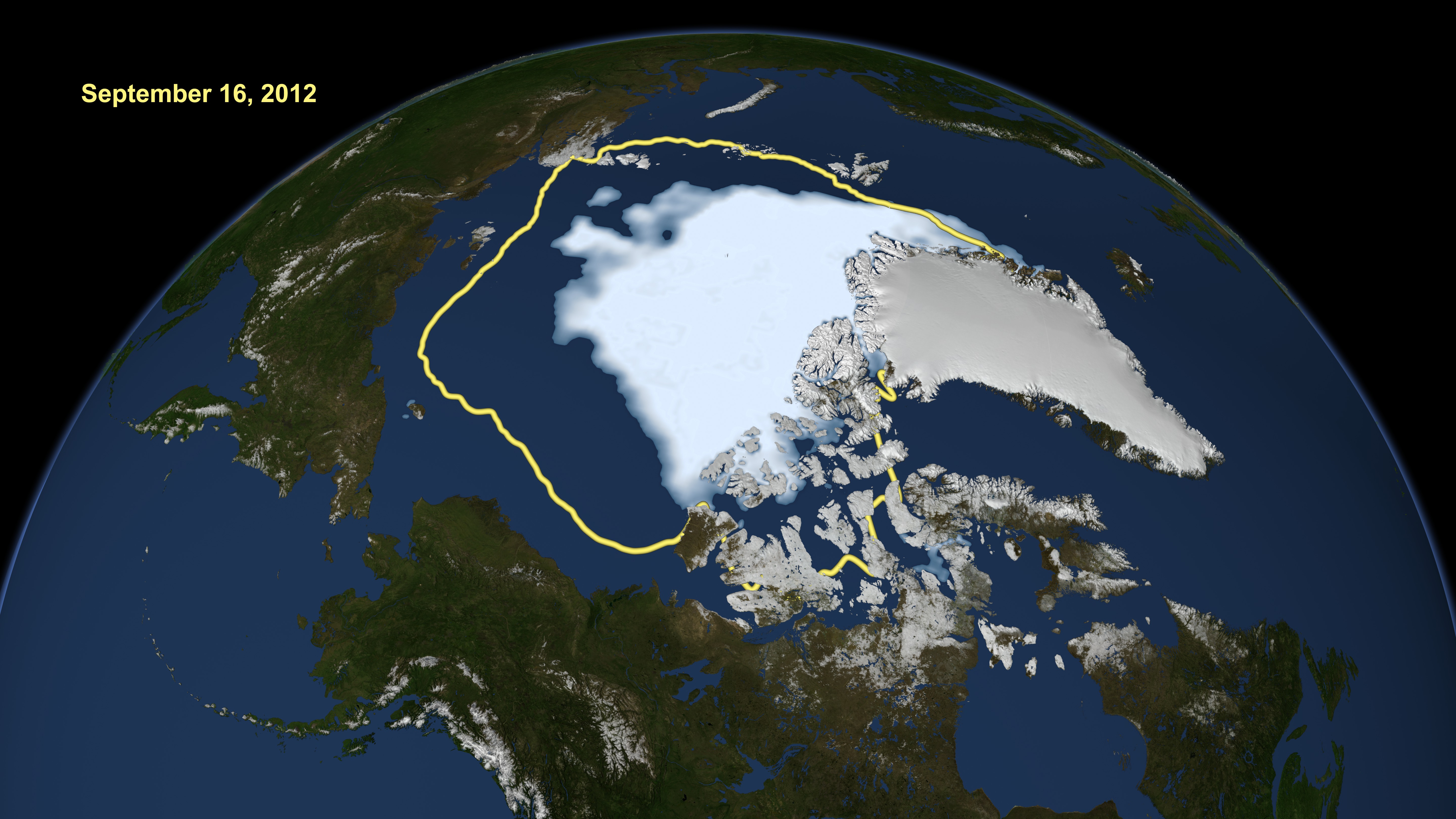 2012 record low Arctic sea ice extent