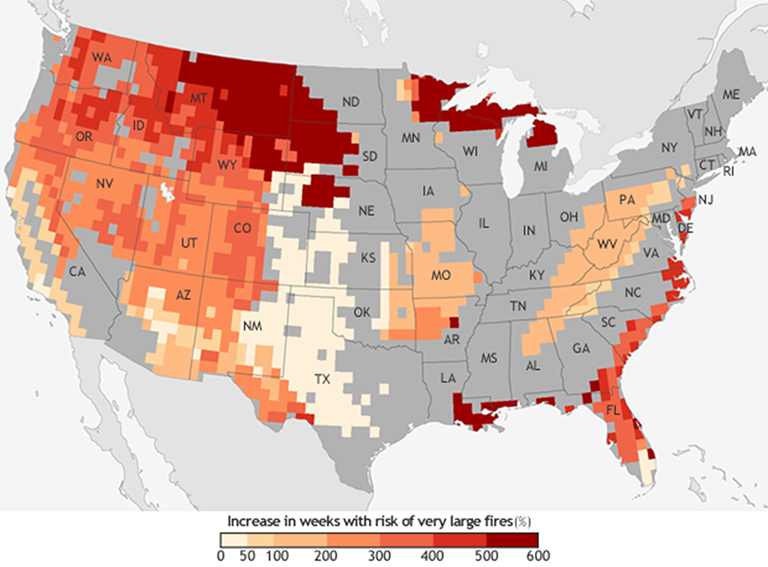 fire map of western united states Six Trends To Know About Fire Season In The Western U S Climate fire map of western united states