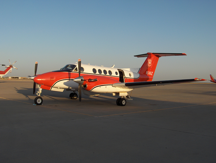 USDA plane that holds the phoenix scanner