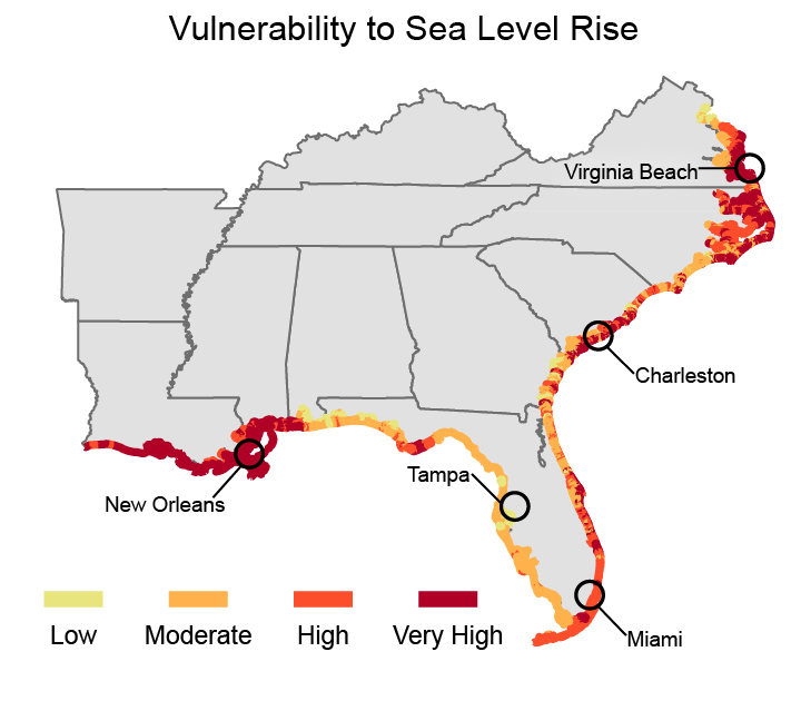 Sea Level Rise Risk Map Can't 'See' Sea Level Rise? You're Looking In The Wrong Place – Climate  Change: Vital Signs Of The Planet