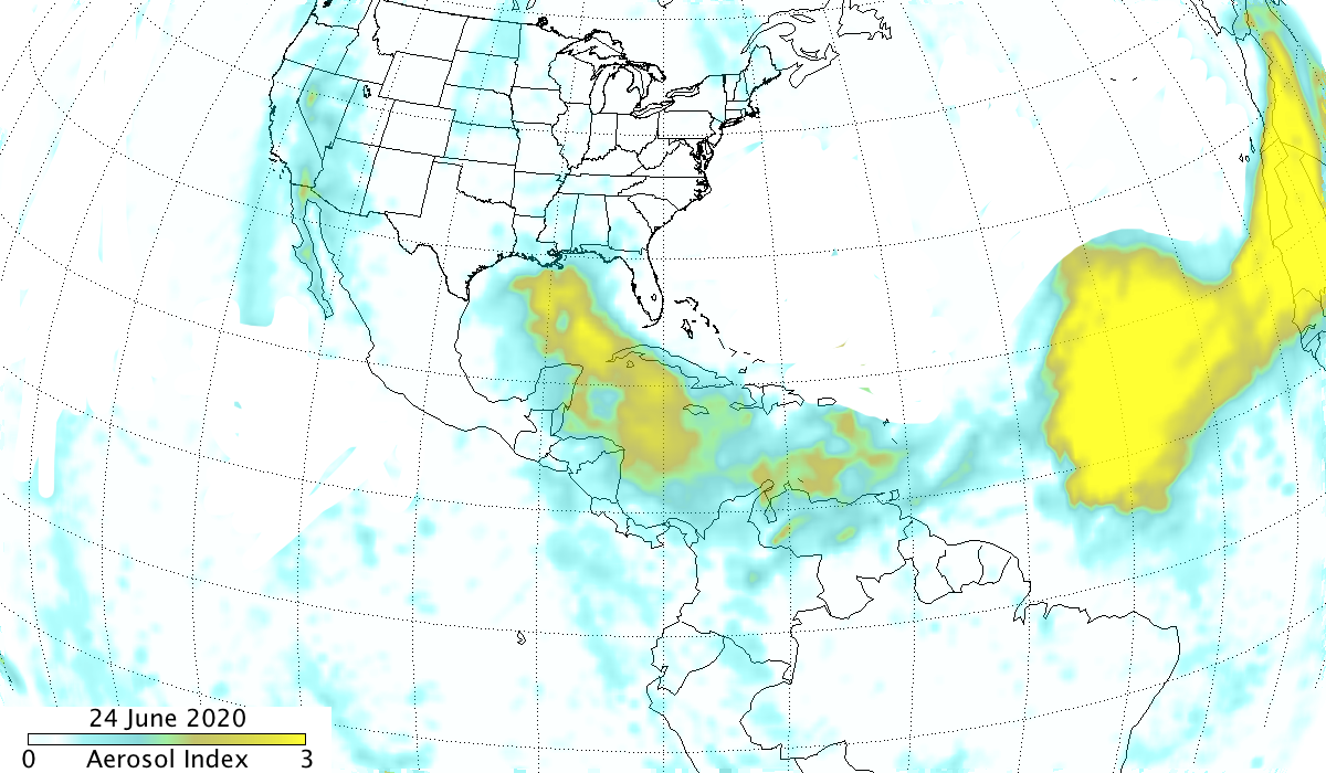 Sahara Dust Plume Map Nasa-Noaa Satellite Analyzes Saharan Dust Plume – Climate Change: Vital  Signs Of The Planet