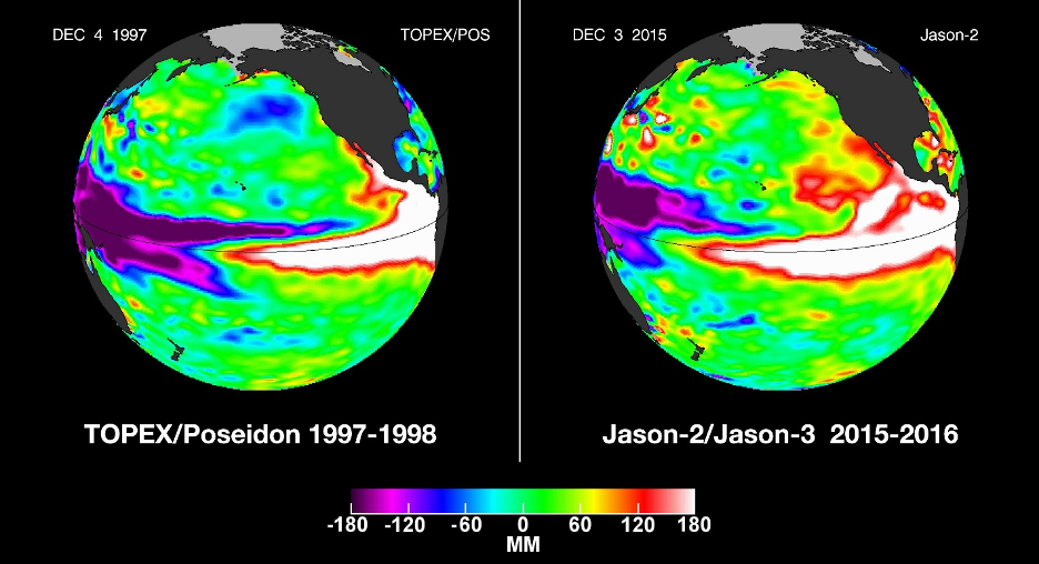 The El Niño of 2015-2016 was the biggest, so far, of the 21st century.