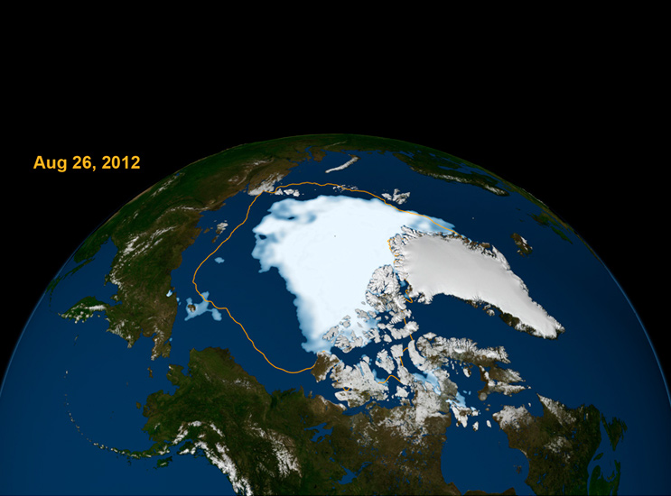 The Arctic Ocean is expected to become essentially ice free in summer before mid-century.