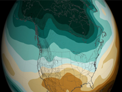 NASA visualizations of future precipitation scenarios
