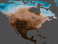 Droughts in the Southwest and Central Plains of the United States in the second half of the 21st century could be drier and longer than anything humans have seen in those regions in the last 1,000 years, according to a NASA study published in Science Advances on February 12, 2015.