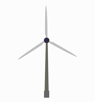 Wind turbine gif