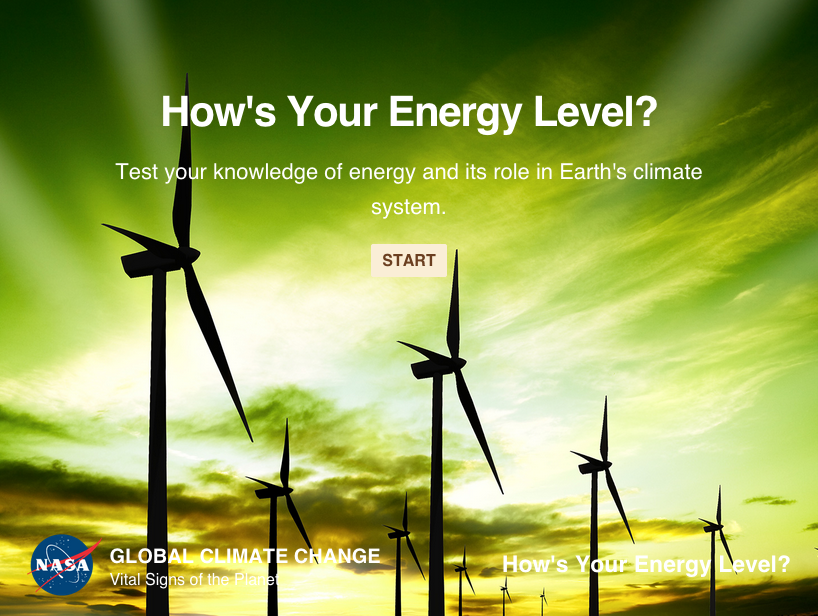 Test your knowledge of energy and its role in our climate.