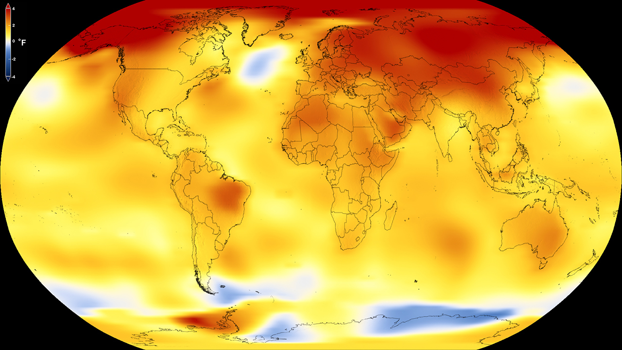 Noaa Climate Change Map Long-Term Warming Trend Continued In 2017: Nasa, Noaa – Climate Change:  Vital Signs Of The Planet