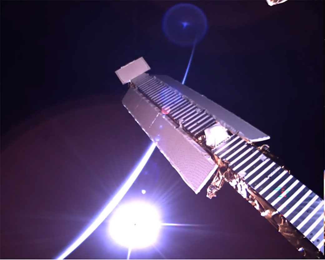 Watch the Latest Water Satellite Unfold Itself in Space 