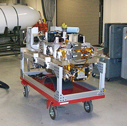MABEL, short for "Multiple Altimeter Beam Experimental Lidar," serves as an ICESat-2 simulator. Image Credit: NASA/Kelly Brunt