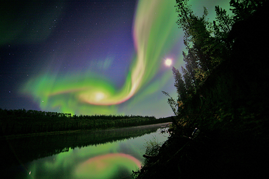Aurora over Yukon
