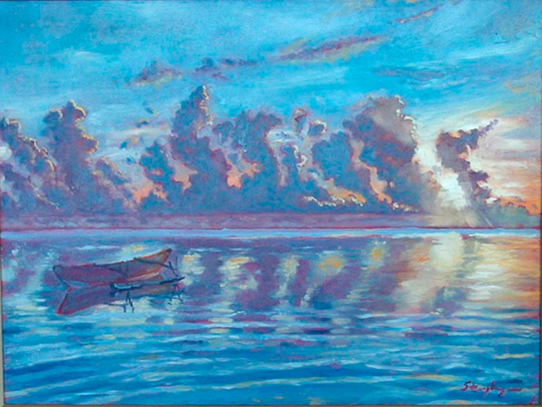Cloud painting