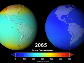 Protecting the Ozone Layer Also Protects Earth's Ability to Sequester Carbon