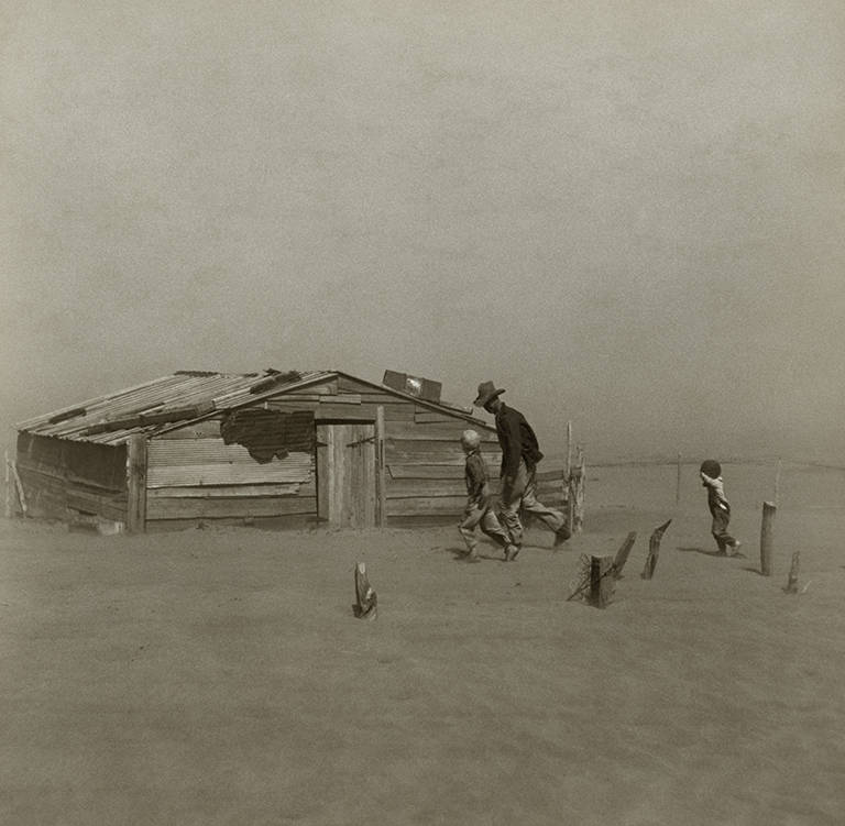 Dust storm, Cimarron County, Oklahoma, 1934