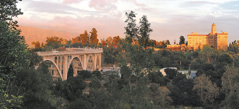 Pasadena, California, will host the 2018 COSPAR meeting. Credit: Pasadena Convention & Visitors Bureau. View larger image.