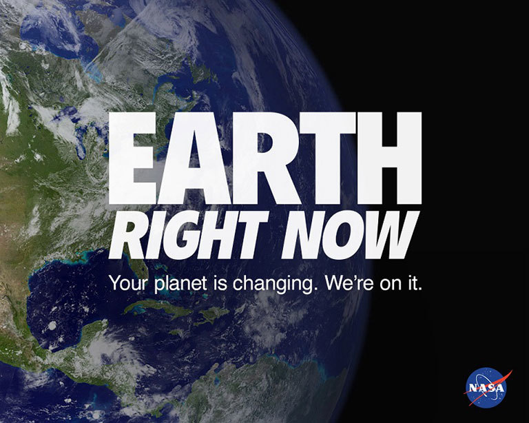 On Earth Day, show NASA how there's NoPlaceLikeHome Climate Change