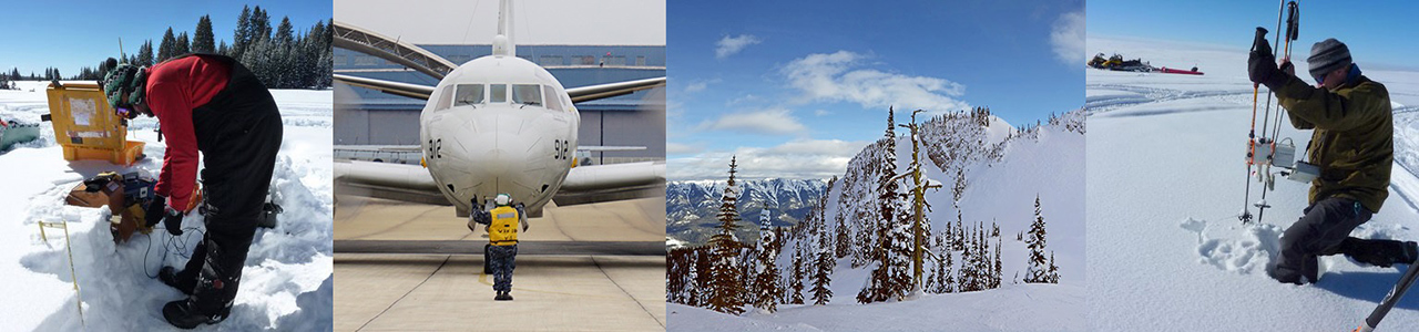 In February 2017, NASA begins the SnowEx field campaign in Colorado to advance new remote-sensing techniques to measure the amount of water held in snow. Credit: U.S. Forest Service, Naval Research.