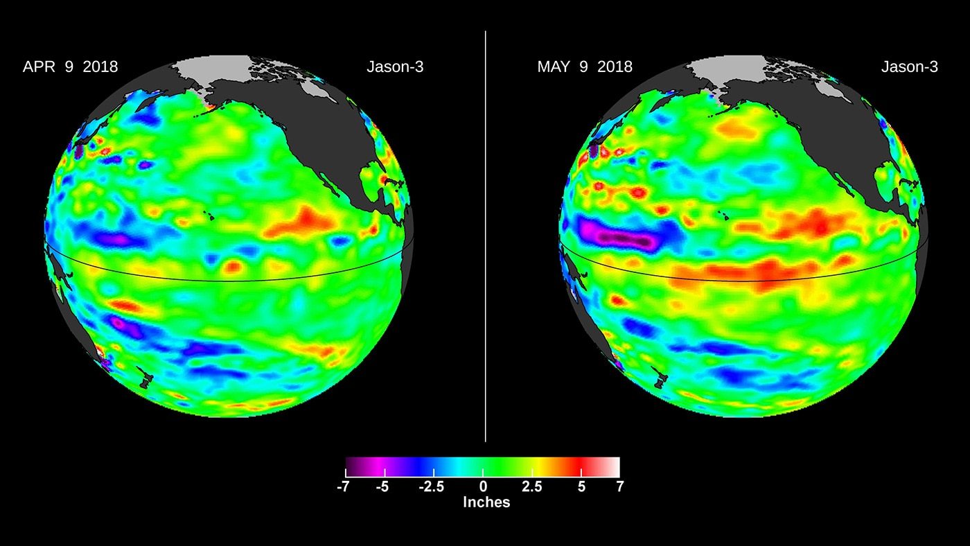 Global maps from Jason-3 data