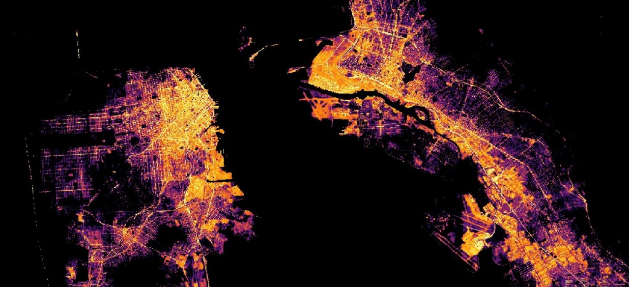 NASA, ESA, and JAXA have assembled a wide array of their observations of Earth from space, including “nightlights” data from the NASA-NOAA Suomi NPP satellite, to track global and local changes brought on by the world’s response to the COVID-19 pandemic. This image shows San Francisco Bay. Credit: NASA