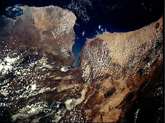 Credit: JSC Digital Image Collection. Photo taken from the Space Shuttle in 1992, during mission STS-052.
