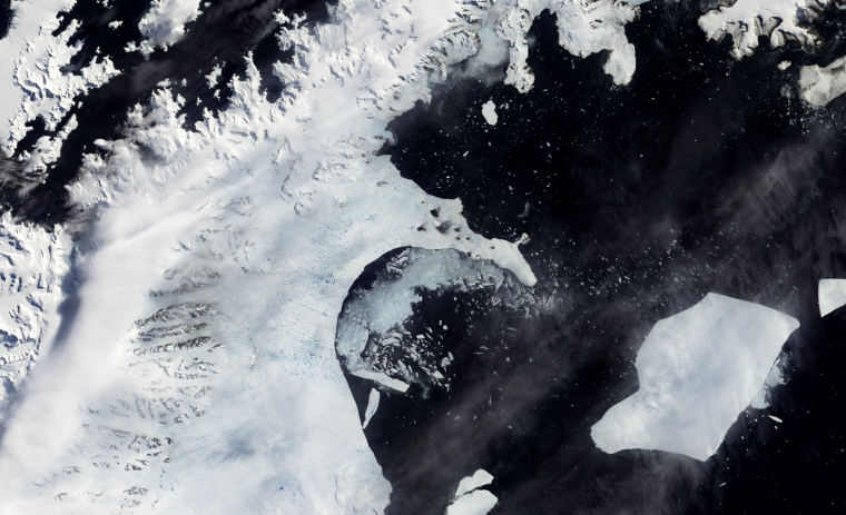 The Larsen B ice shelf began disintegrating around Jan. 31, 2002. Its eventual collapse into the Weddell Sea remains the largest in a series of Larsen ice shelf losses in recent decades, and a team of international scientists has now documented the continued glacier ice loss in the years following the dramatic event.