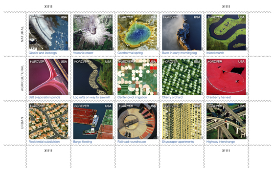 Landsat views of Earth help bring the mail