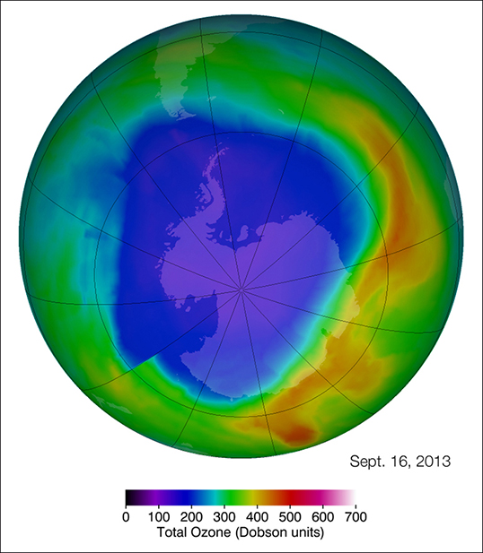 Antarctic ozone hole slightly smaller than average this year – Climate ...