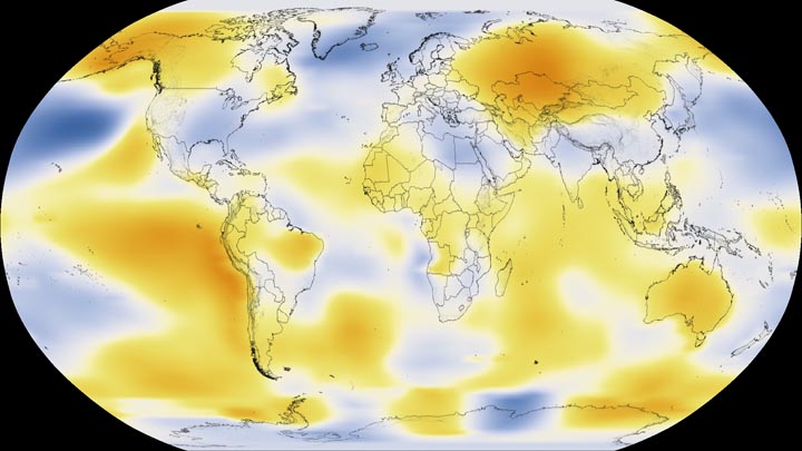 Climate Change: Vital Signs of the Planet: Global Temperature